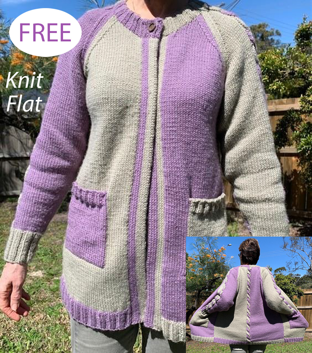 Free Mataky Winter Cardigan Knitting Pattern
