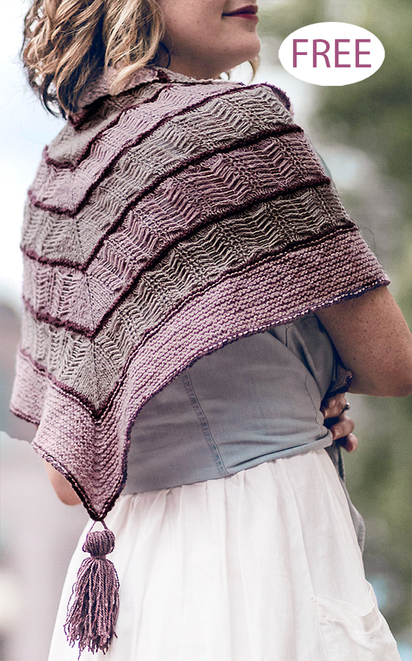 Free Maven Shawl Knitting Pattern