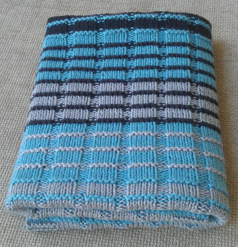 Free Knitting Pattern for Maxi Cosi Car Seat Baby Blanket