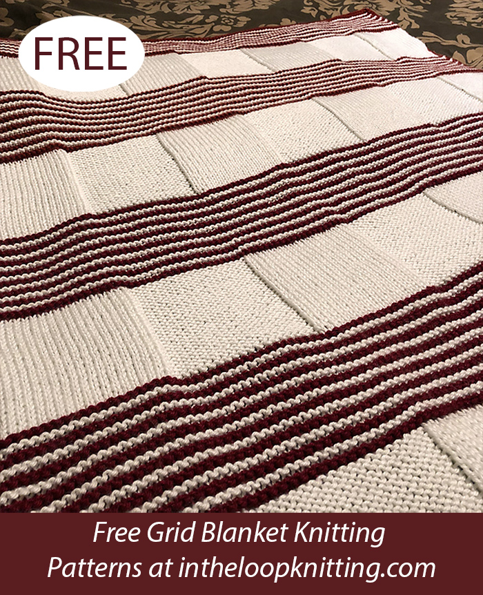 Free Maxson Baby Blanket Knitting Pattern