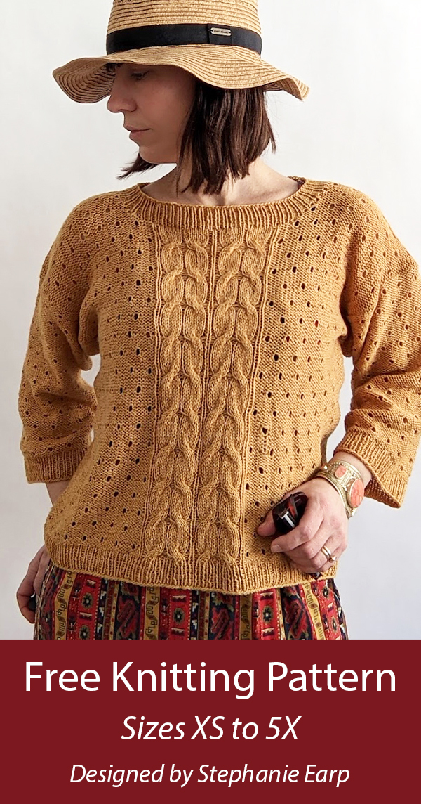 Free McVie Sweater Knitting Pattern