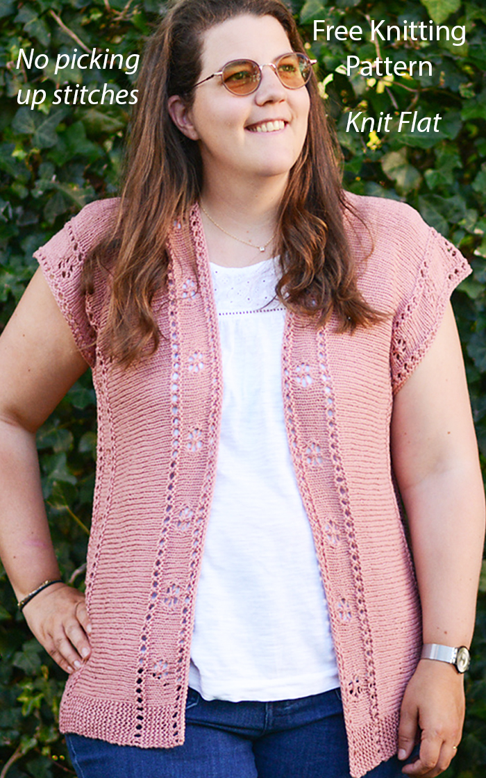 Free Knitting Pattern Meadow Mist Cardigan
