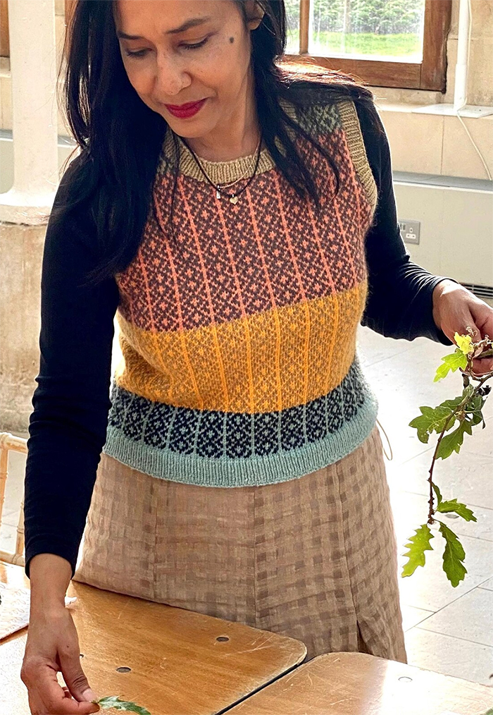 Knitting Pattern Meadow Vest 