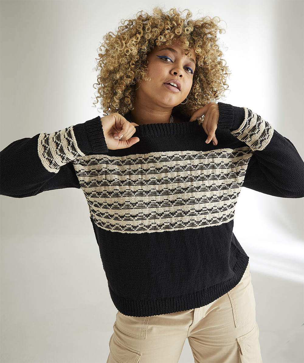 Knitting Pattern Mean Streets Sweater