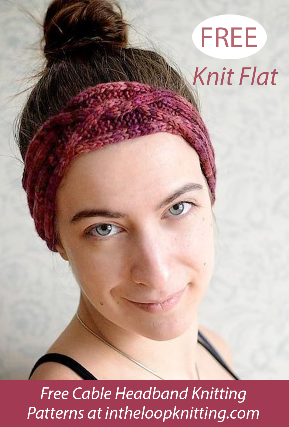 Free Knitting Pattern Medallion Headband