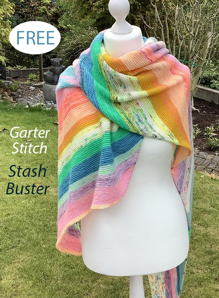 Free Knitting Pattern Advent MegaMini Scarf