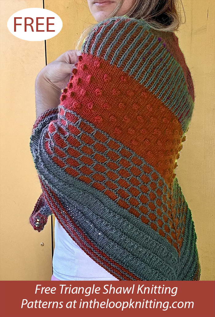 Melting Pot Shawl Knitting Pattern