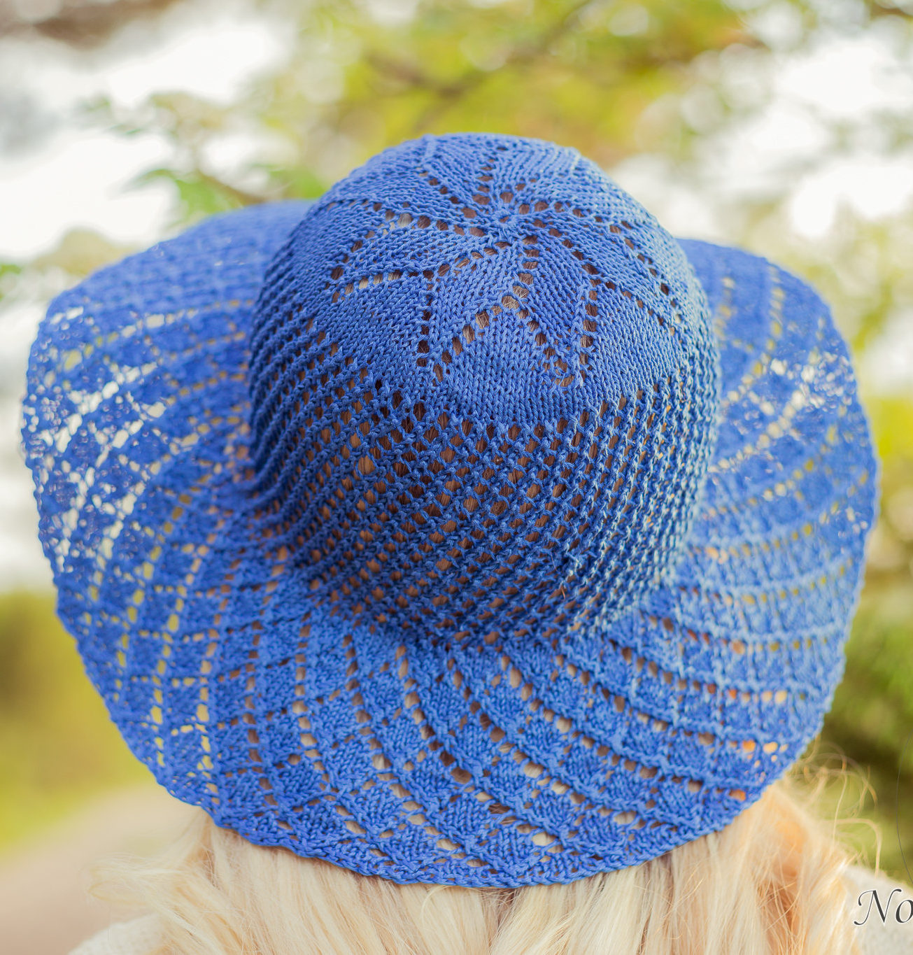 Knitting Pattern for Merilin Summer Hat