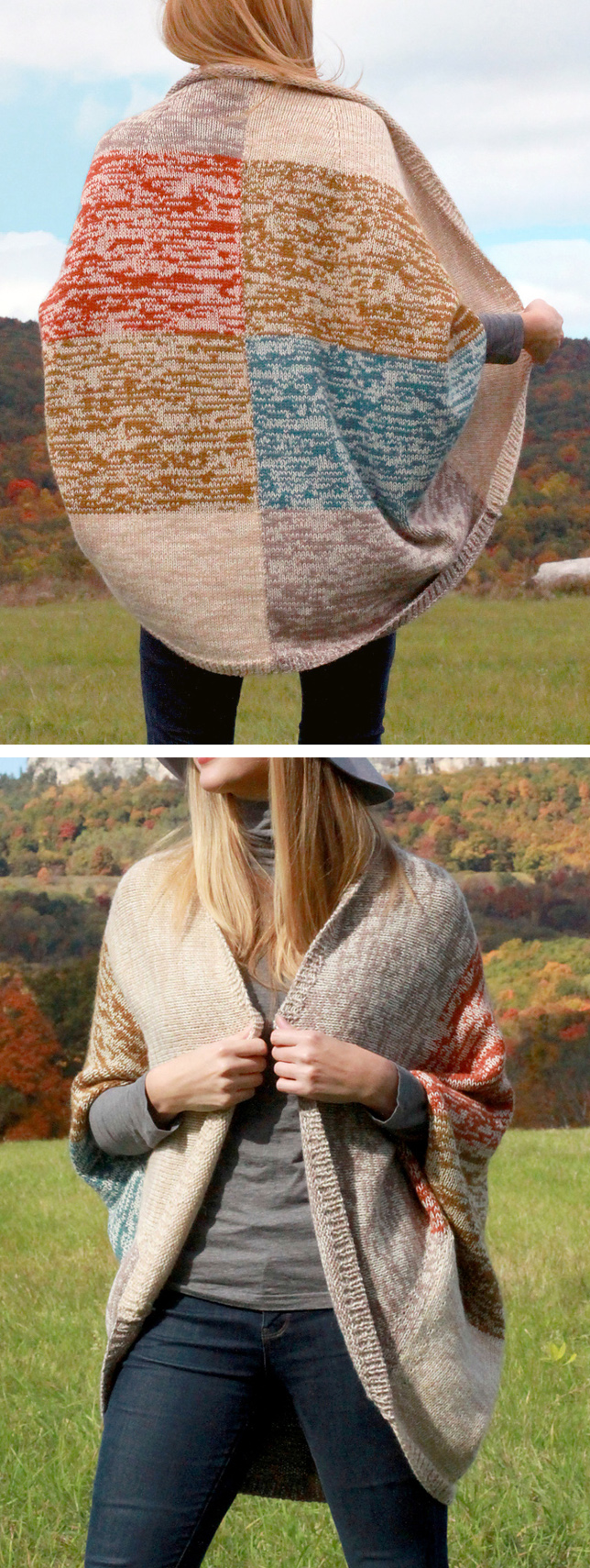 Knitting Pattern for Easy Mezzo Cardigan