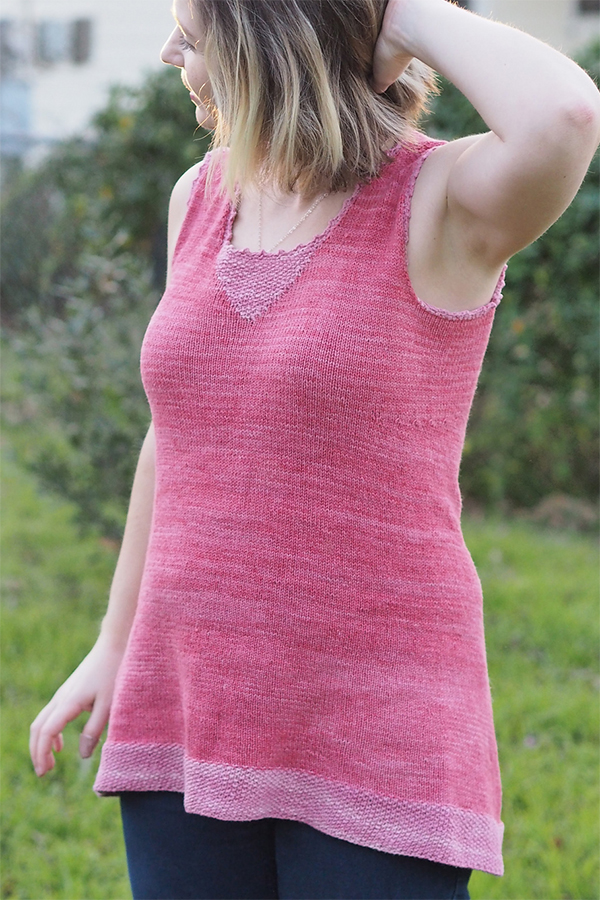 Free Knitting Pattern for Mia Top