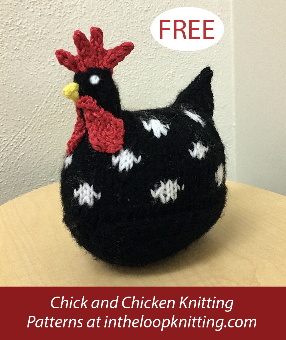 Free Michelle's Chicken Knitting Pattern
