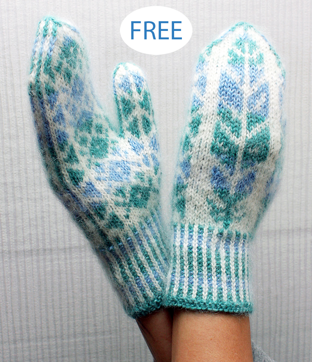 Free Migration Mittens Knitting Pattern