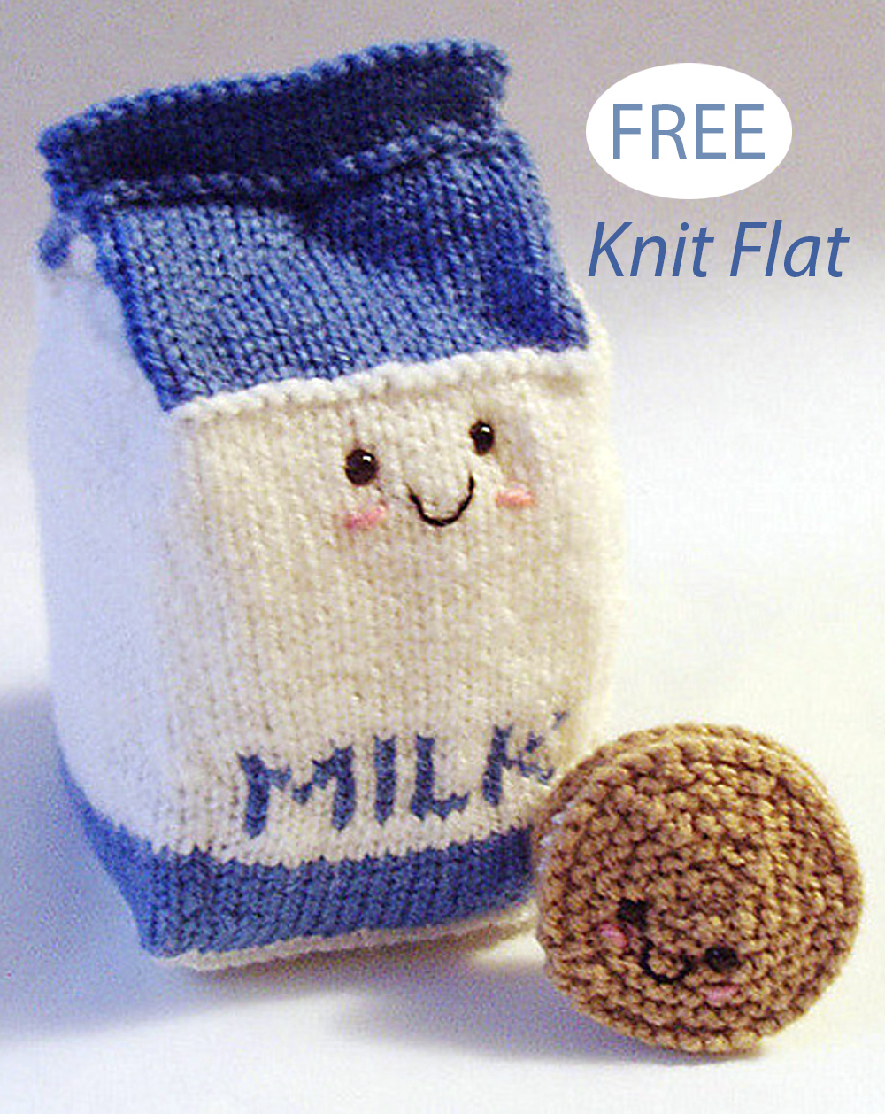 Free Milk and Cookie Knitting Pattern