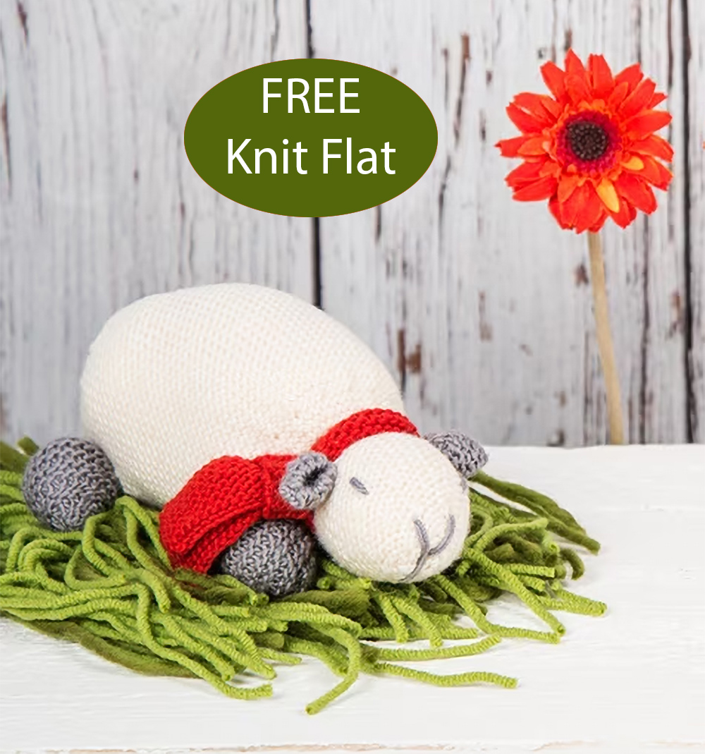 Free Milly The Sheep Toy Knitting Pattern
