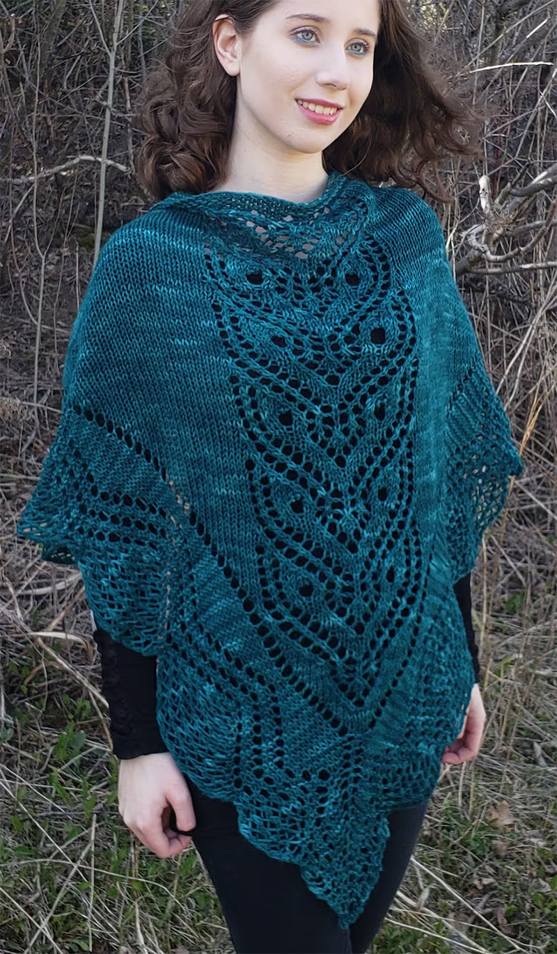Minerva Shawl Knitting Pattern