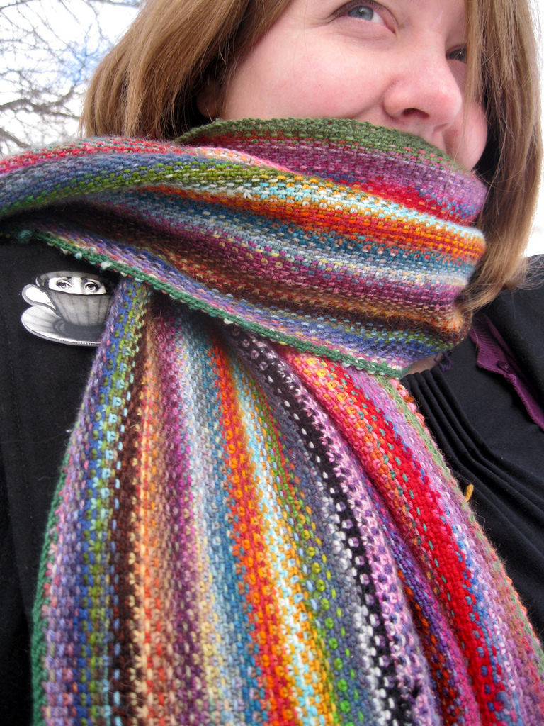 Free Knitting Pattern for Mini Mania Scarf