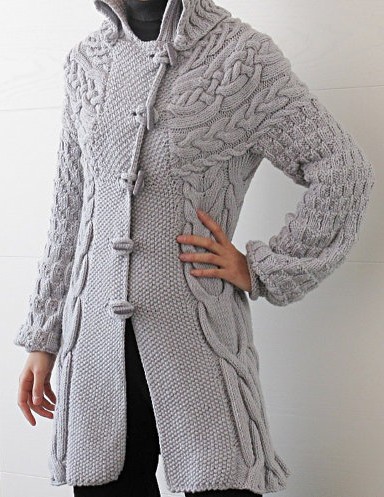 Minimissimi Cable Coat Knitting Pattern