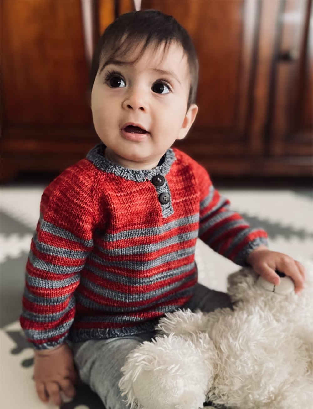 Minimus Pullover Sweater Knitting Pattern