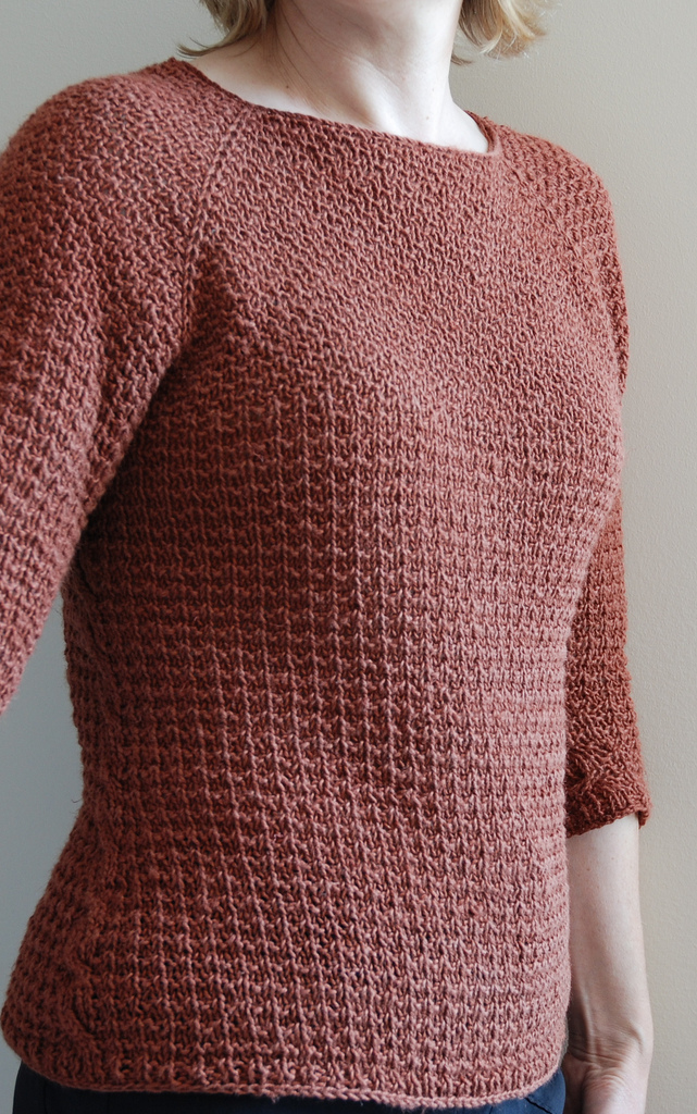 Free Knitting Pattern for Miss Honeychurch Sweater