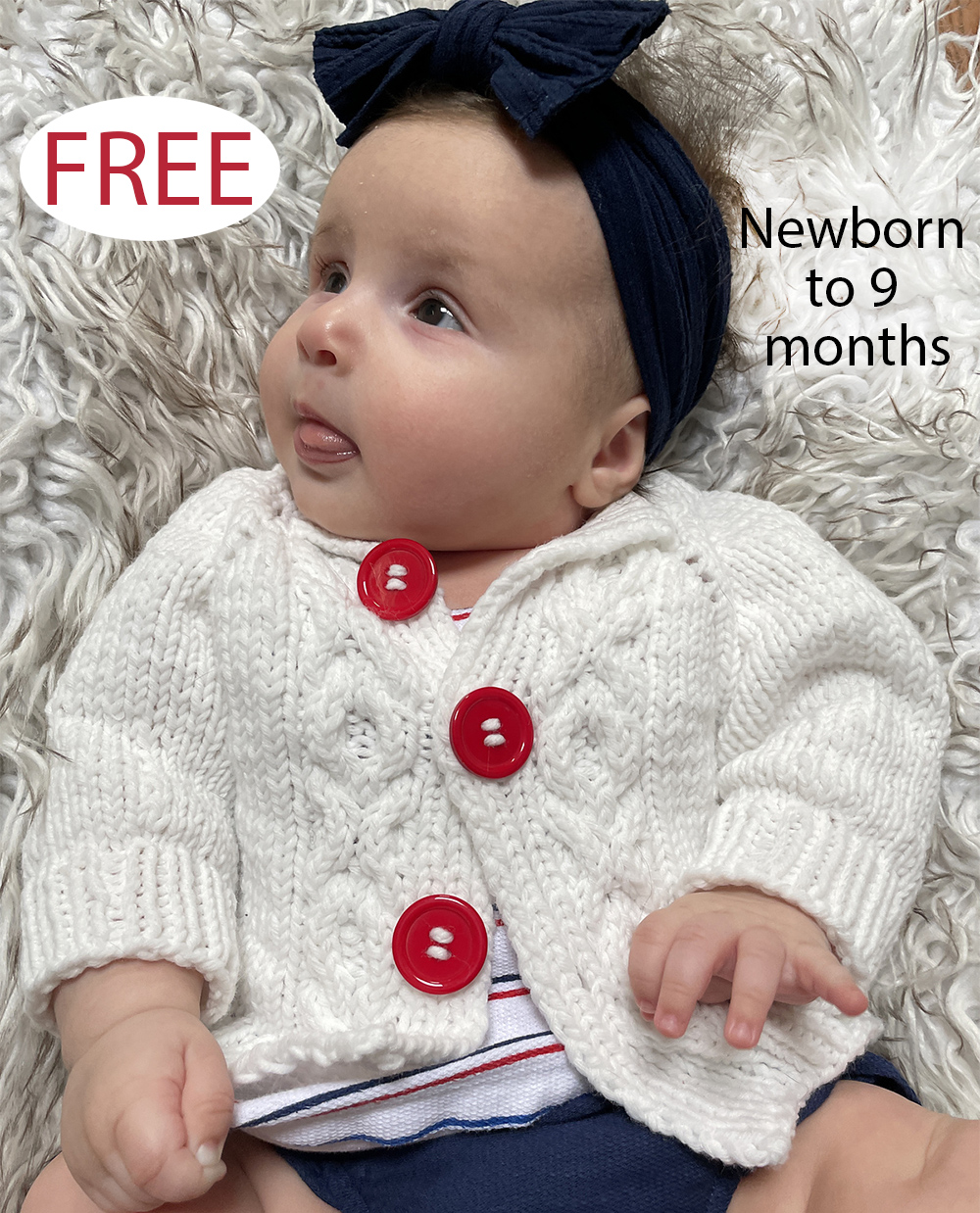 Free Miss Mag's Cardigan
 Knitting Pattern