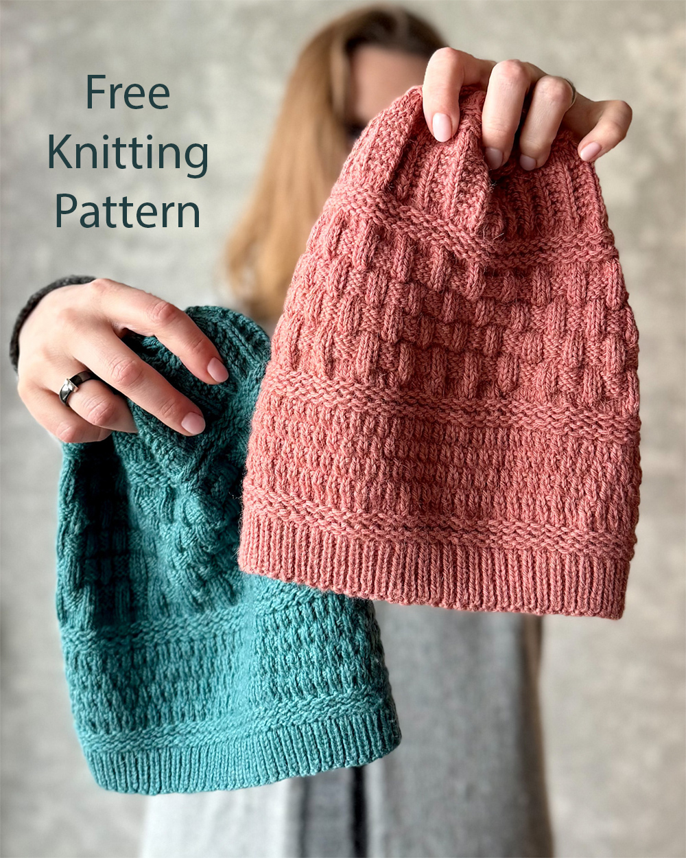 Free Mix It Up Beanie Knitting Pattern