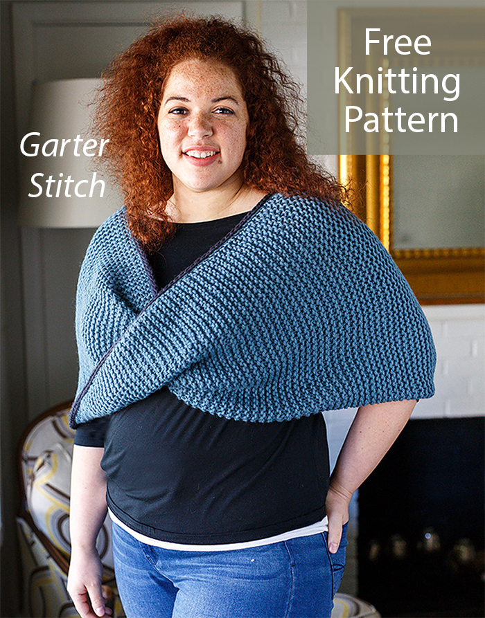 Free Mobius Shrug Knitting Pattern