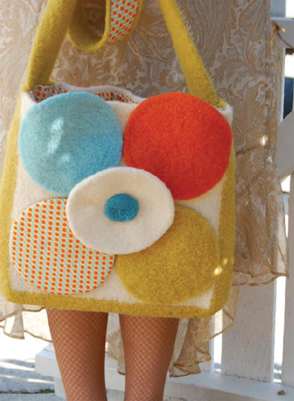 Mod Pod Tote Knitting Pattern