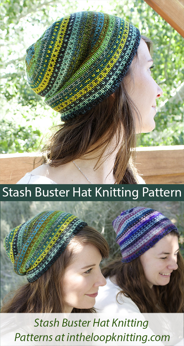 Stash Buster Knitting Patterns Modicum Hat