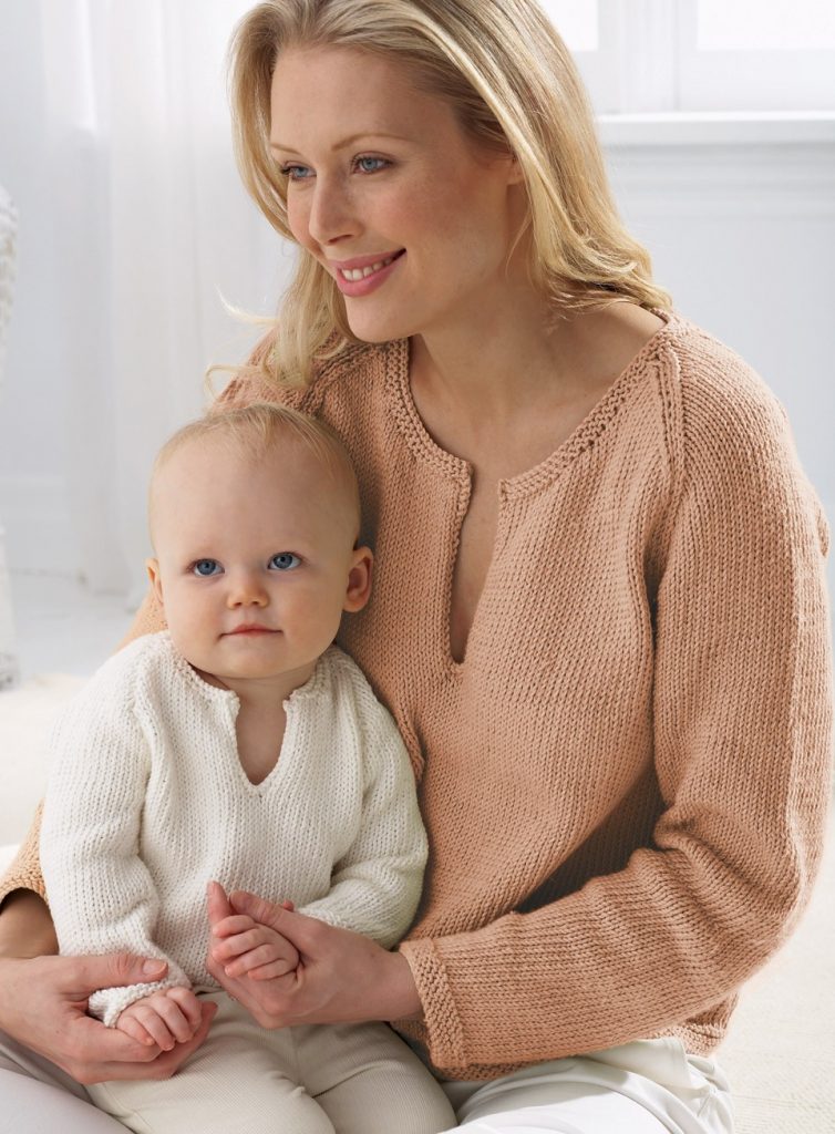 matching mum and baby jumpers