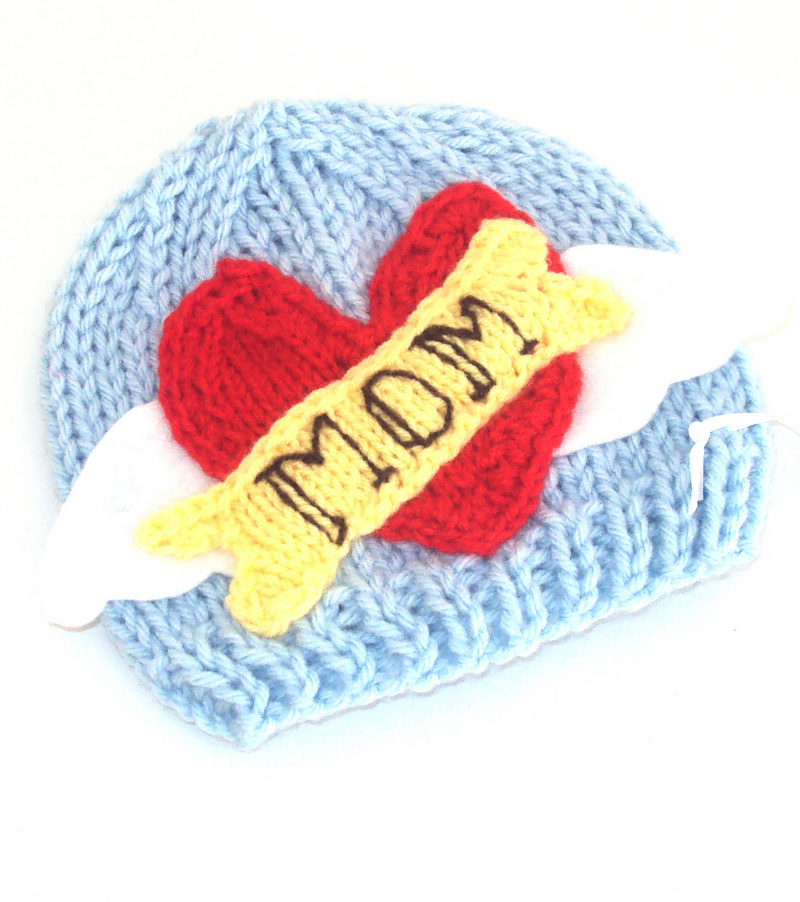 Knitting Pattern for Rocker Baby Hat