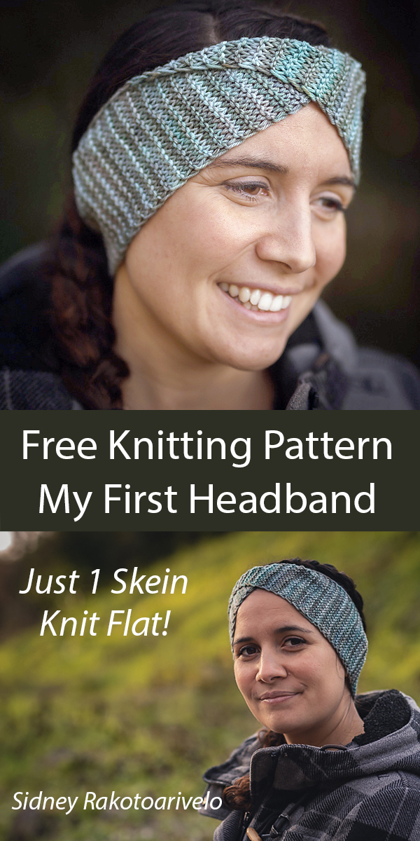 My First Headband Free Knitting Pattern 