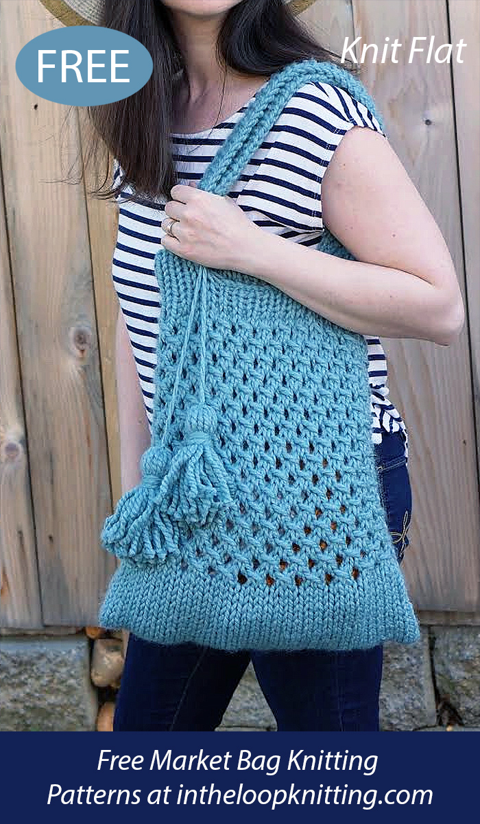 Free Monterosso Market Bag Knitting Pattern