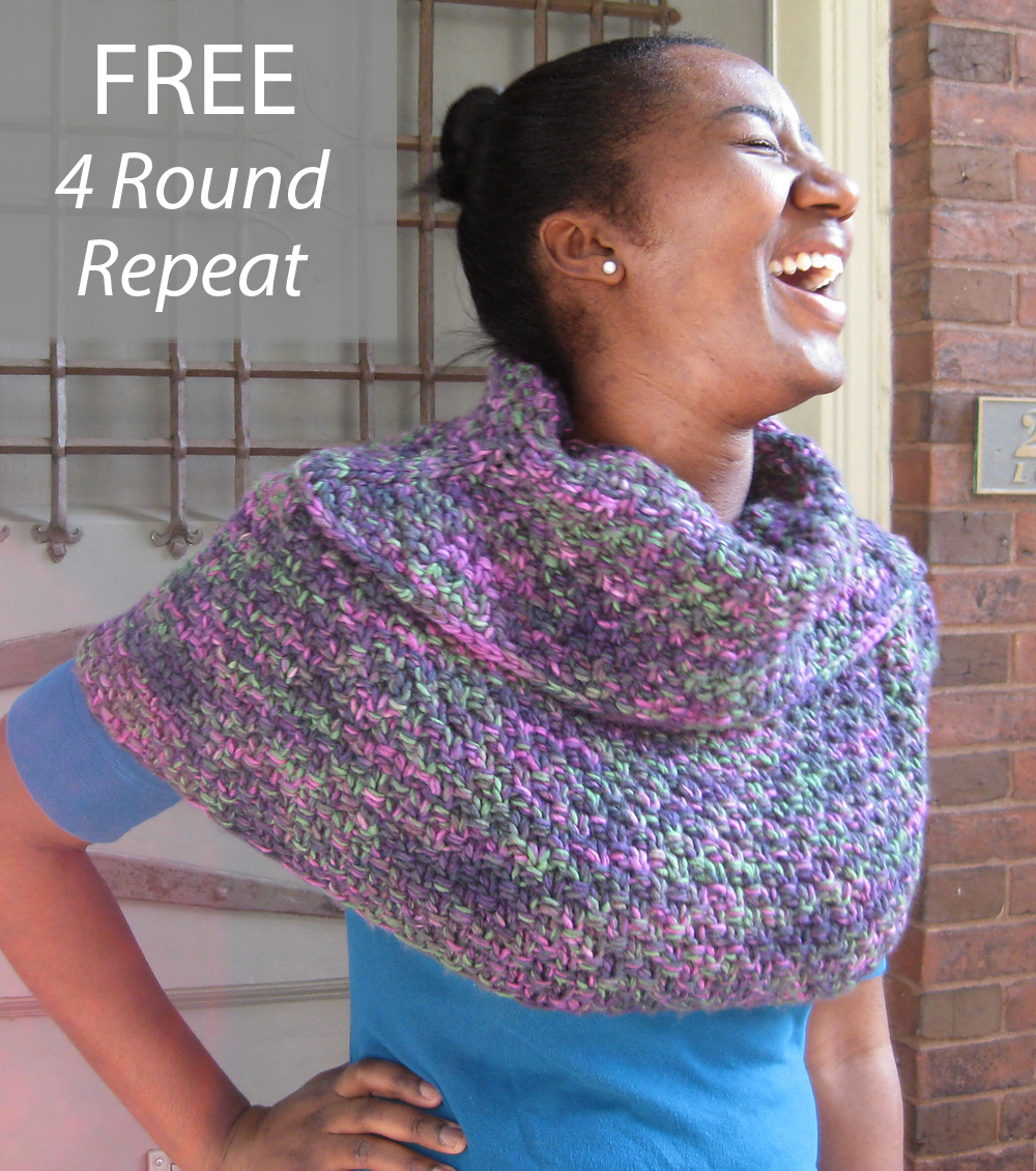 Free Montevideo Capelet Knitting Pattern