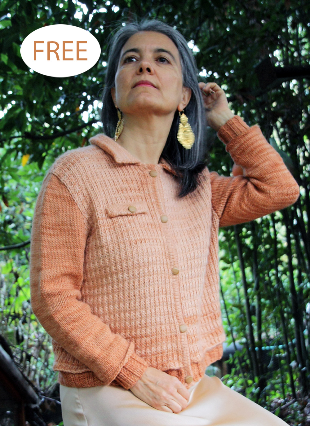 Free Montevideo Cardigan Knitting Pattern