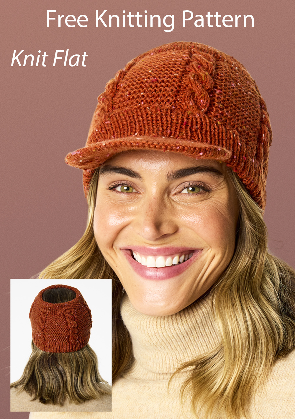 Free One Skein Hat Knitting Pattern Montrose Open Top Beanie 
