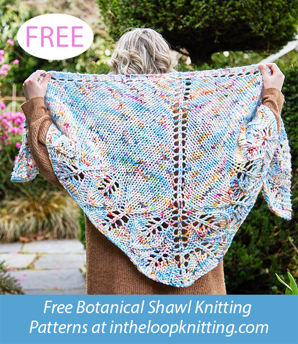 Free Moon Stone Shawl Knitting Pattern 