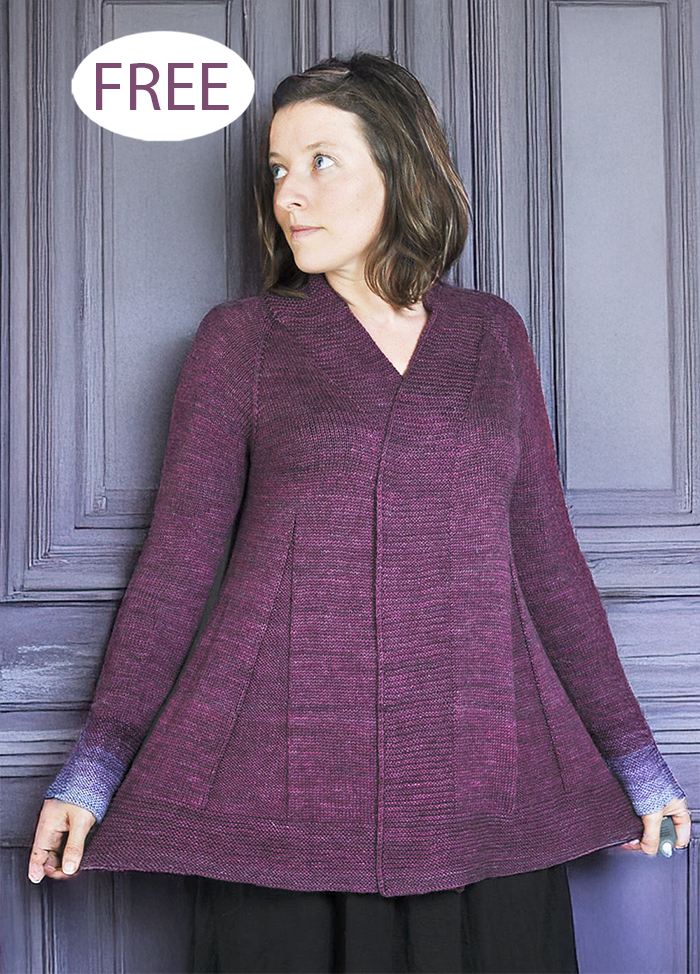 Free Women's Moonlight Dancer Cardigan Knitting Pattern