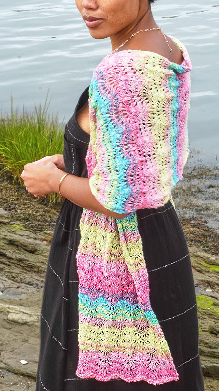 Free Moonstone Stole Knitting Pattern