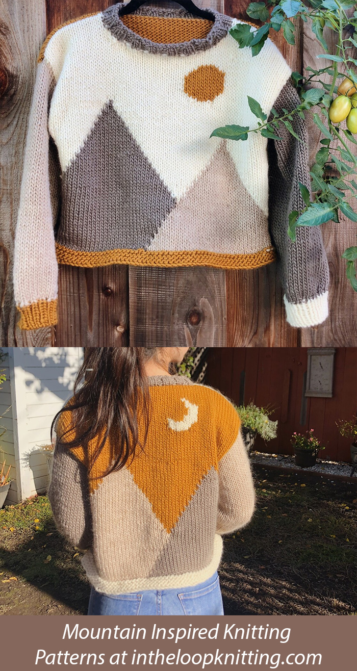 Moonsun Sweater Knitting Pattern