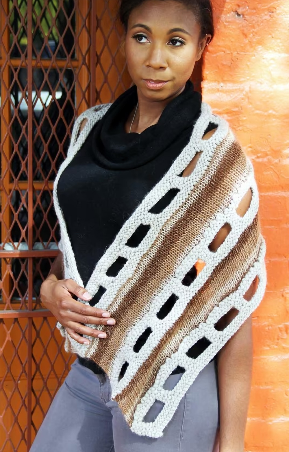 Knitting Pattern for Moreland Shawl