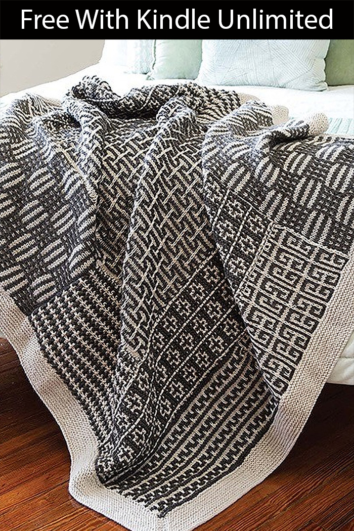 Easy Knitting Pattern for Sampler Throw