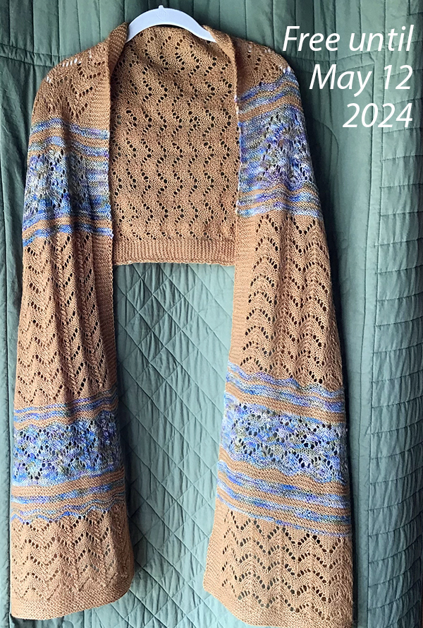 Mother’s Day Shawl Free Knitting Pattern through May 12, 2024