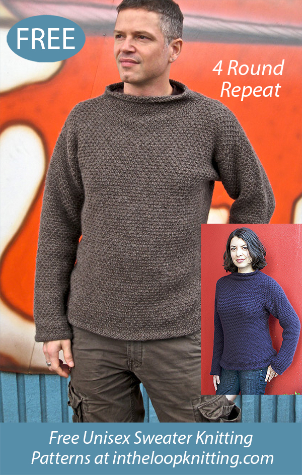 Free Mr. Darcy Sweater Knitting Pattern for Men and Women