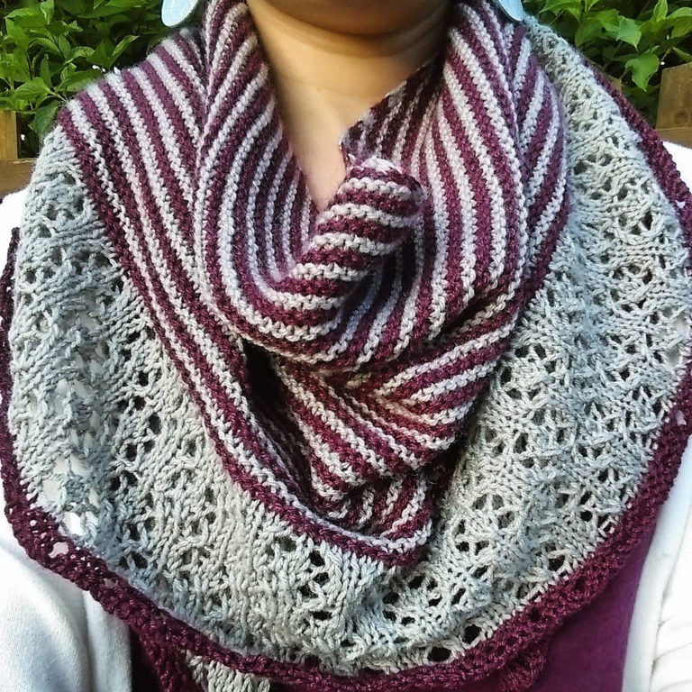 Free Knitting Pattern for Muh-muhs Shawl