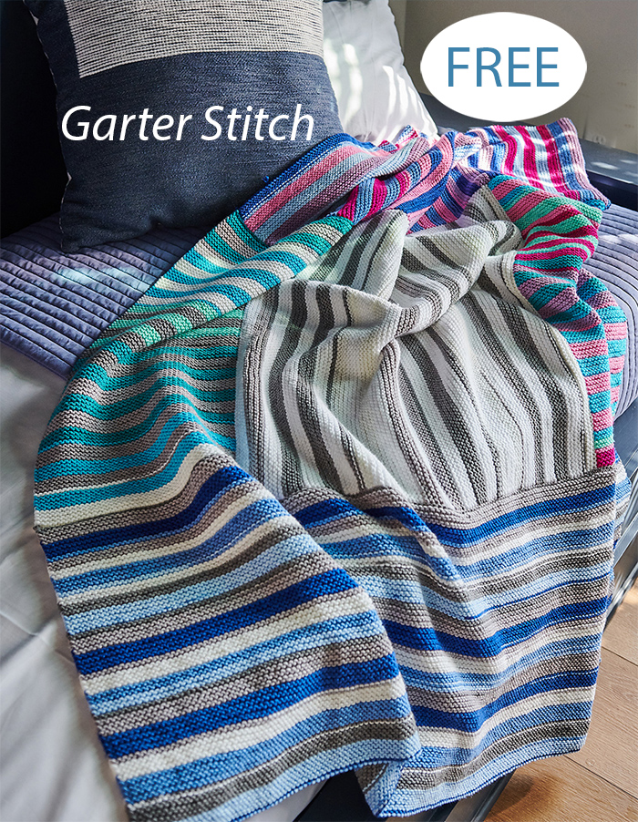 Free Easy Multi-Directional Blanket Knitting Pattern