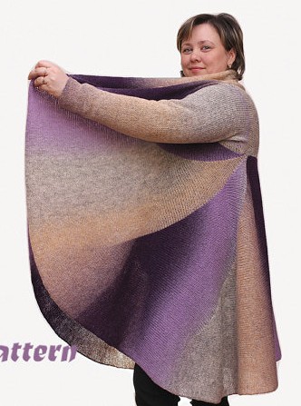 Multiwear Coat Knitting Pattern