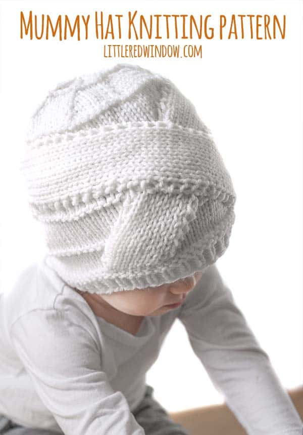 Free Knitting Pattern for Mummy Hat