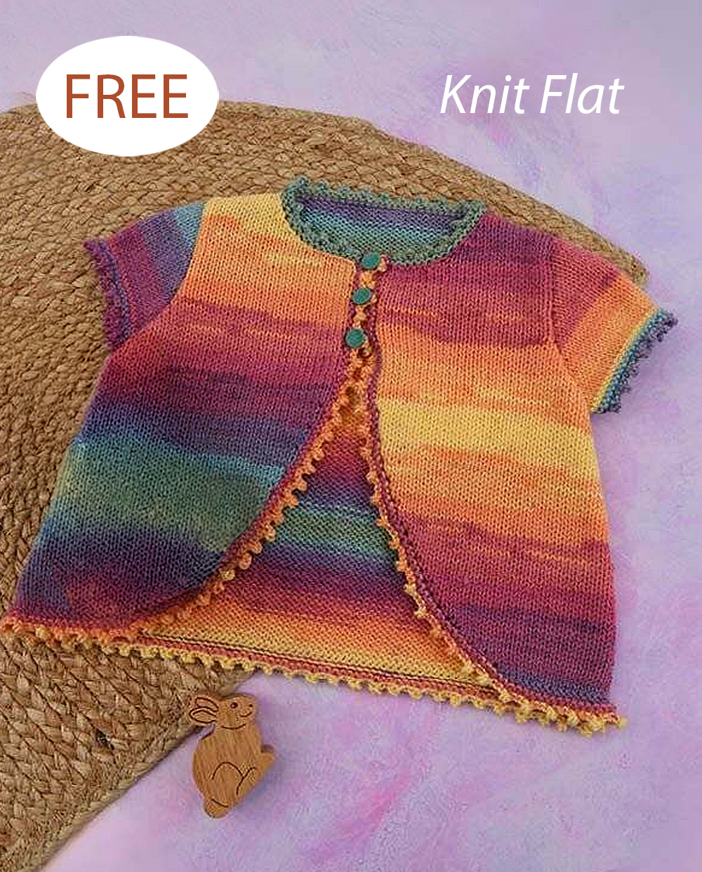 Free Baby Sweater Knitting Pattern Baby Cardigan Murphy Bolero