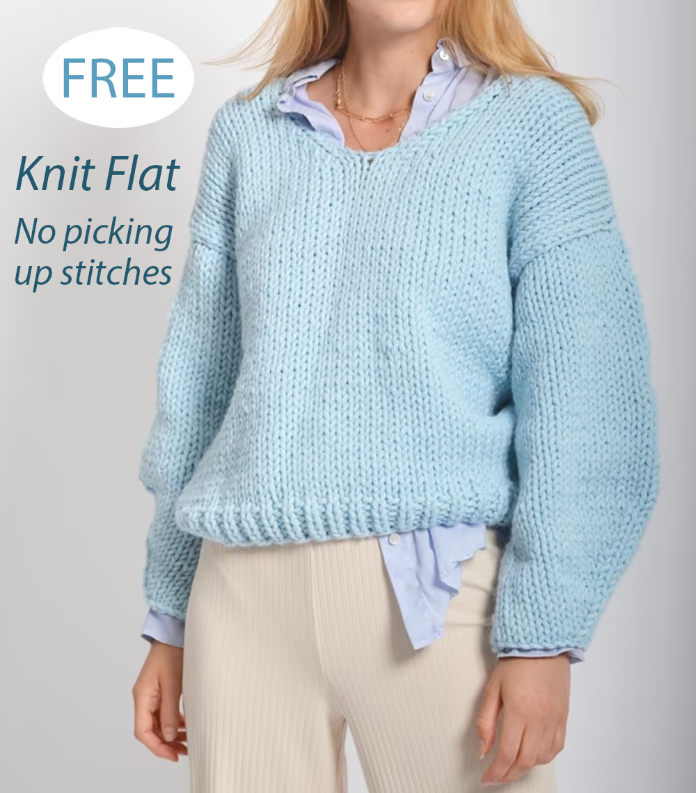 Free My First Jumper Knitting Pattern