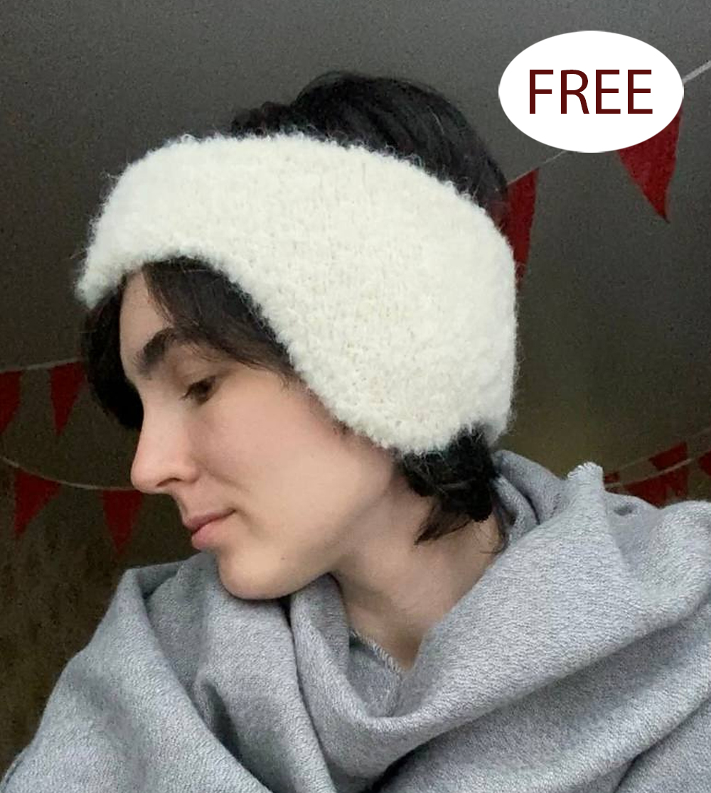 Free My Winter Headband Knitting Pattern